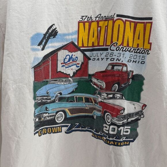 1955 60th Ford Crown Victoria Association Convention 2015 T-shirt Grand Rapids M - Picture 4 of 6